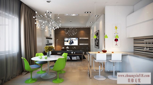 简洁利落餐厅灯具 18款吊灯装修效果图 ,餐厅,餐厅灯,吊灯,简约风格