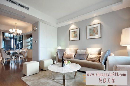 现代混搭夫妻房装修效果图16
