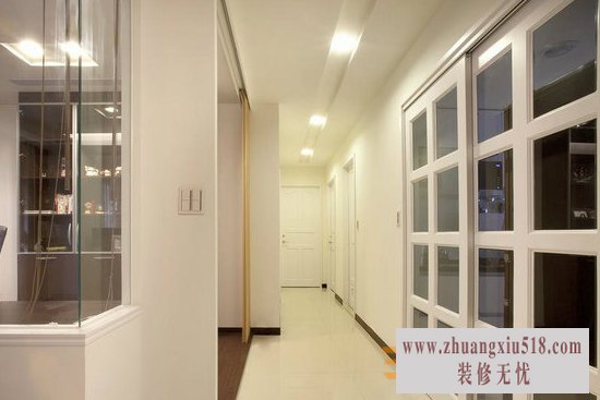 简约走廊吊顶装修效果图2