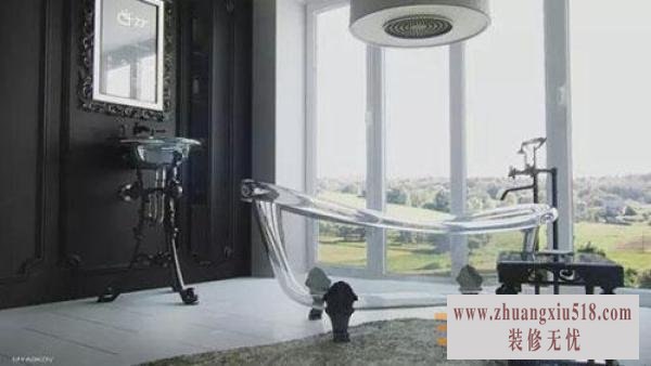 个性迷幻卫浴空间效果图