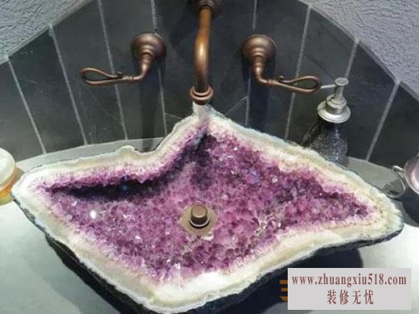 个性迷幻卫浴空间效果图