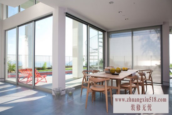 时尚泳池复式别墅 盛夏水中穿梭 别墅装修,地中海风格,豪华