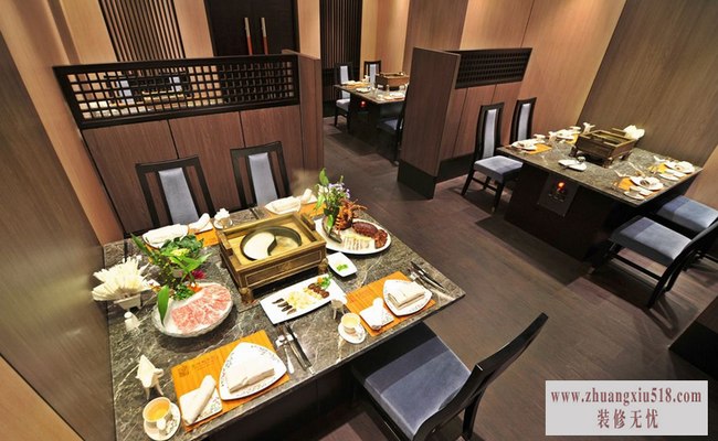 简约风格火锅店装修图片