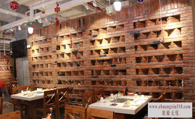 简约风格火锅店装修图片