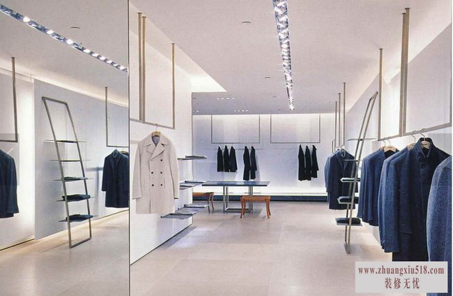 简约风格服装店装修效果图