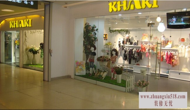 欧式风格童装店装修效果图
