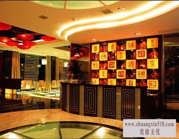现代风格火锅店装修效果图10