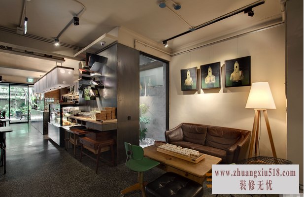 简约风格特色小店咖啡厅装修效果图8