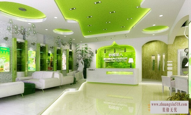 时尚简约美容店修效果图6 感受身心放松的环境