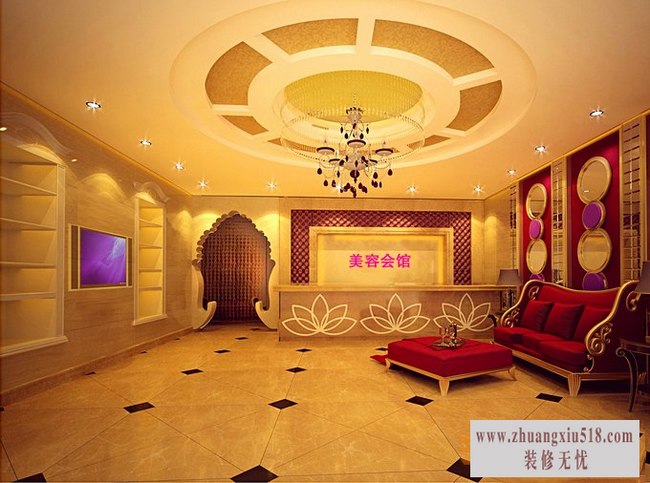 欧式美容店修效果图 8