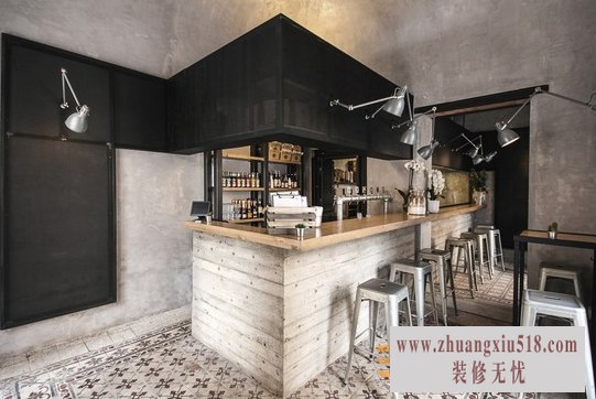 个性工业风小酒吧装修效果图