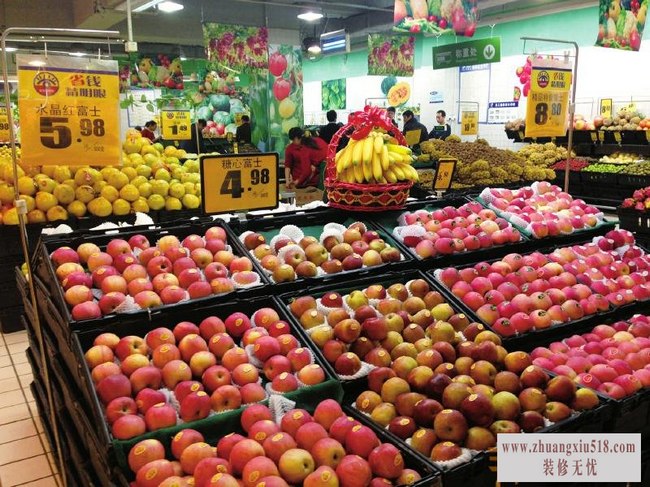 缤纷水果世界 水果店装修效果图4