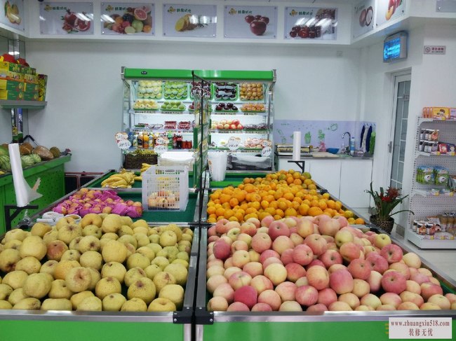 缤纷水果世界 水果店装修效果图12