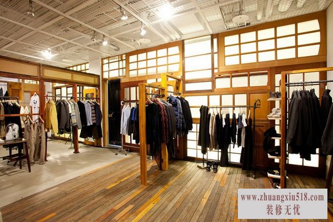 简约男士服装店装修效果图4 简单有品味
