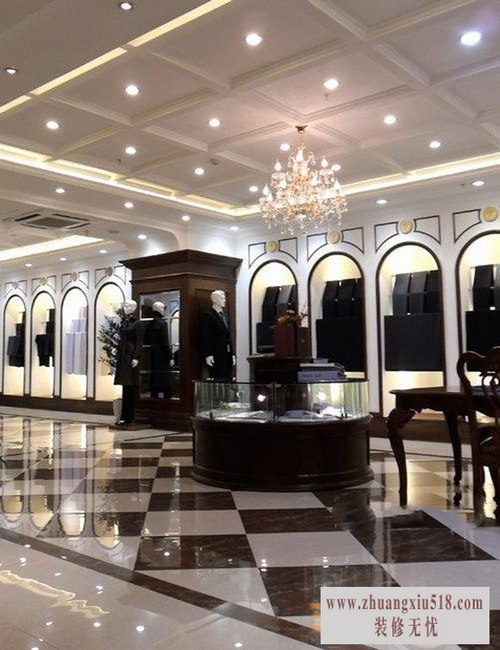 简约男士服装店装修效果图9 简单有品味