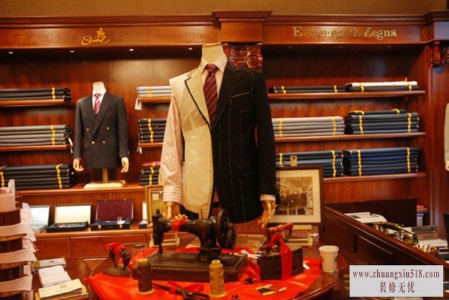 简约男士服装店装修效果图8 简单有品味