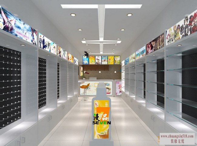 简约奶茶店装修效果图4 把细节留给顾客