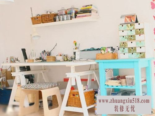 可爱儿童房家具装修设计图