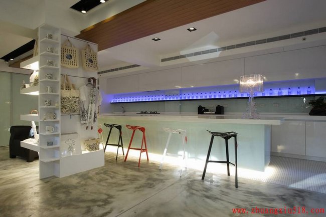 现代吧台展示