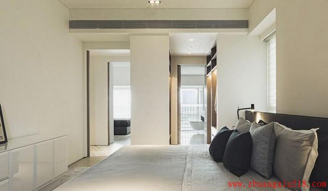 极简风格公寓卧室装饰效果图