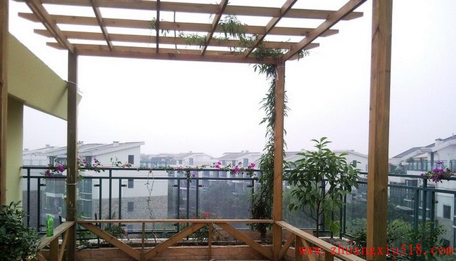 屋顶花园效果图1