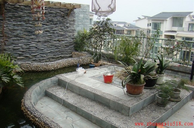 户外阳台花园装修设计图片