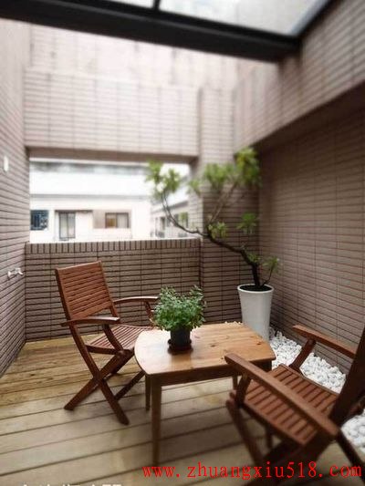 简约家居阳台装饰设计效果图