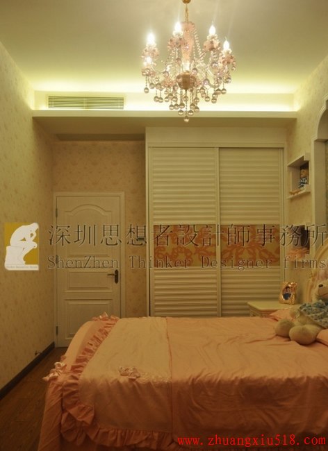 欧式女生卧室装修效果图片