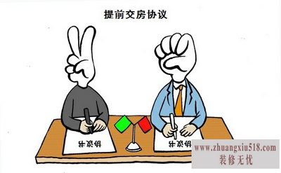 提前交房协议书范本 提前交房必看