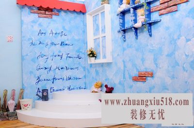 韩式风格影楼装修 来自线条的柔美雅致