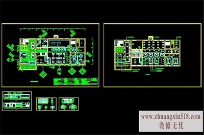 cad施工图