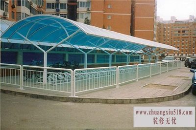 钢结构车棚设计