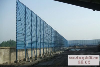 防风网安装