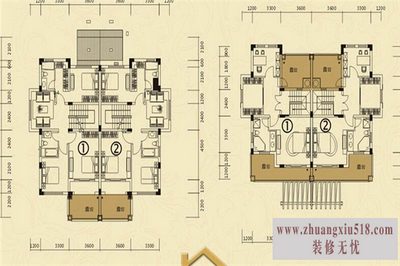 双拼户型