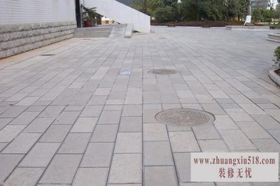 青石板铺装