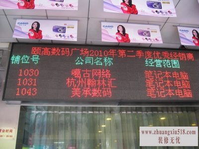 led双色显示屏