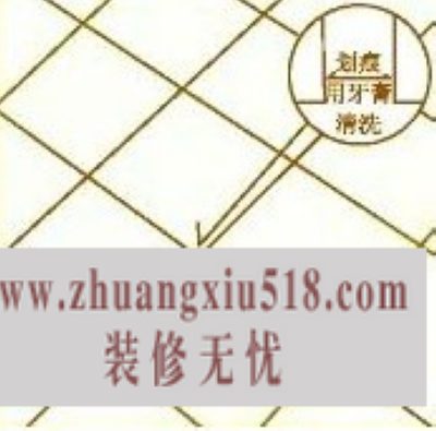 怎样保养和为瓷砖除污?