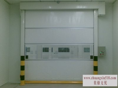 车库卷帘门安装