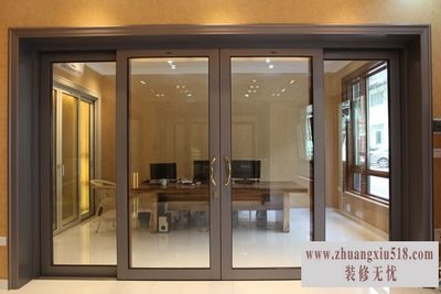 铝合金门安装