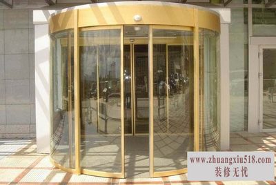 弧形自动门