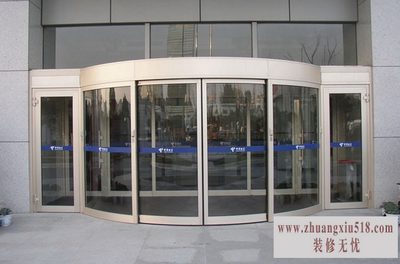弧形自动门