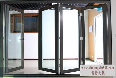 铝合金折叠门安装