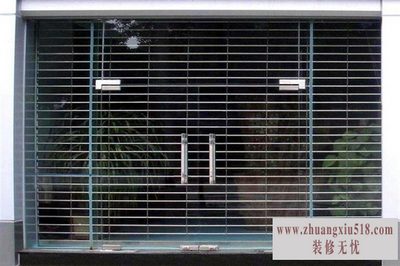 水晶门安装