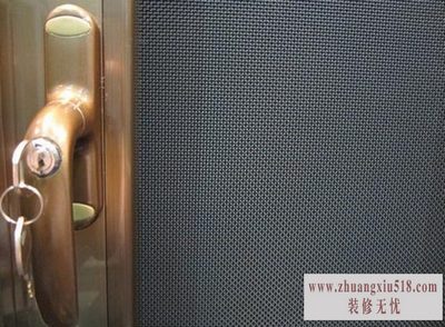 防盗窗纱安装