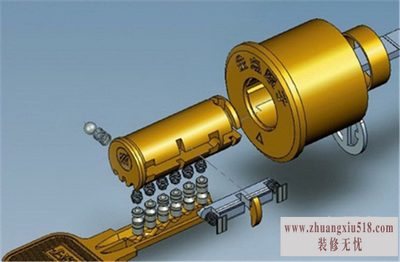 原子锁结构