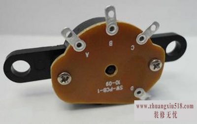 旋转开关接线