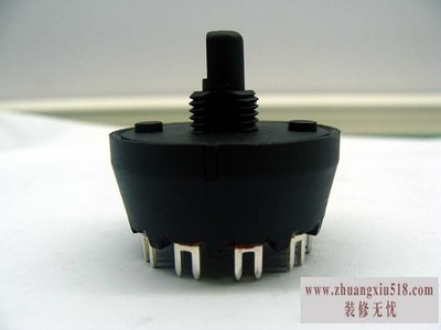 旋转开关接线