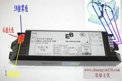 日光灯镇流器结构