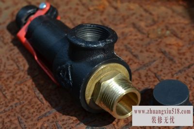 弹簧式安全阀结构