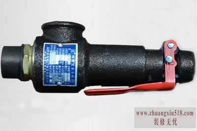 弹簧式安全阀结构